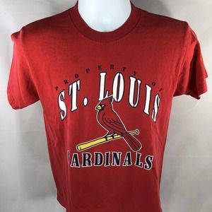 Vintage St. Louis Cardinals Baseball Mark McGwire Youth Large Double Sided 90s